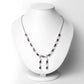 7.65 Carat Genuine Garnet .925 Sterling Silver Necklace