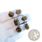 Natural Gemstone Silver Tone Statement Ring Collection