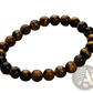 Natural Polished Gemstone and Agate Beaded Bracelet