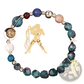 Natural Stone Zodiac Constellation Beaded Bracelet