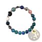 Natural Stone Zodiac Constellation Beaded Bracelet