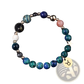Natural Stone Zodiac Constellation Beaded Bracelet