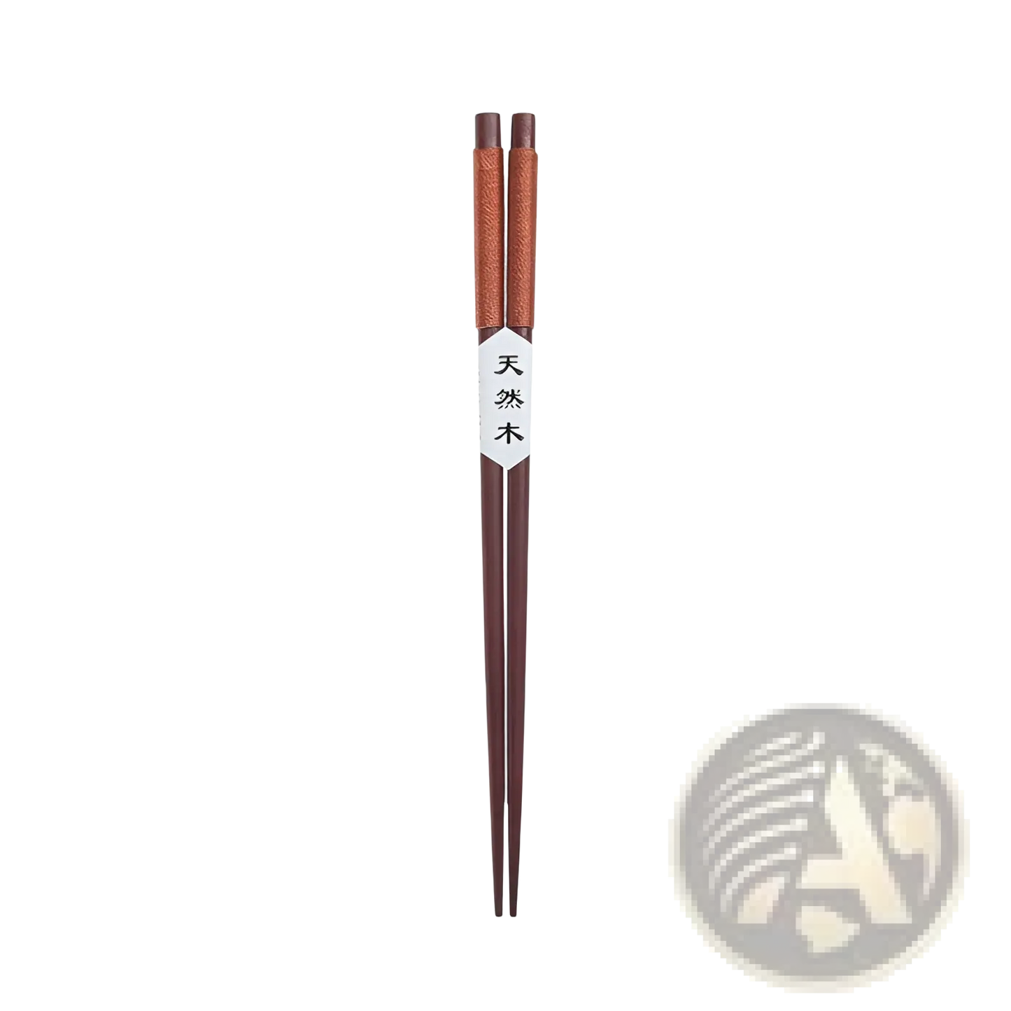 Natural Wood Chopsticks with Textured Hand Grips