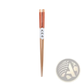 Natural Wood Chopsticks with Textured Hand Grips