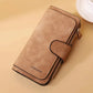 Women's Forever Suede Trifold Buckle Wallet