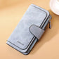 Women's Forever Suede Trifold Buckle Wallet