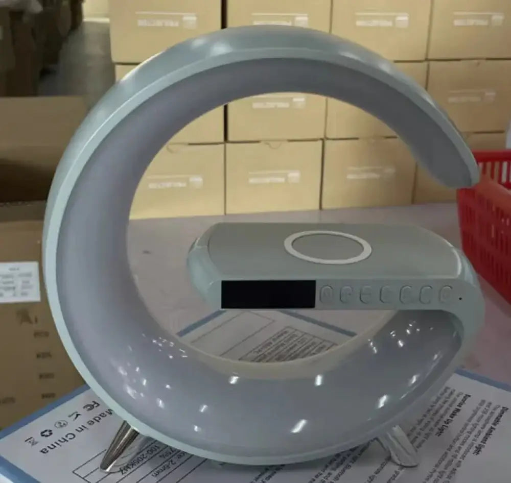 G-shape Smart Ambient Light with Bluetooth Speaker and Charger