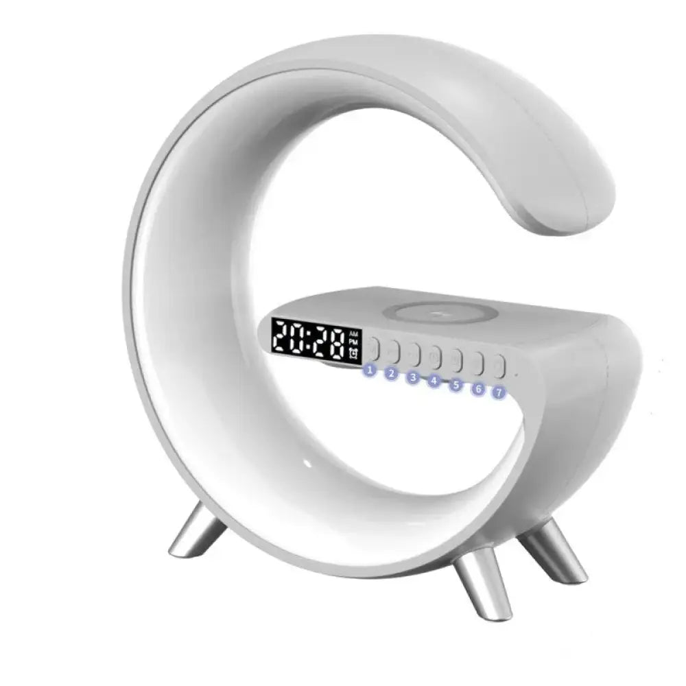G-shape Smart Ambient Light with Bluetooth Speaker and Charger