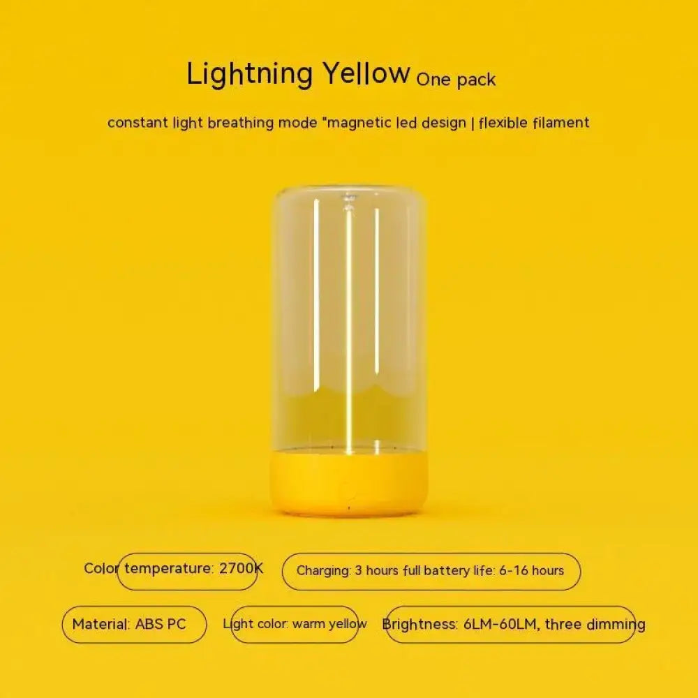 Rechargeable Led Filament Camping Lantern with Type-c Charging