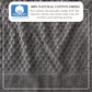 Cotton Diamond Waffle Weave Bath Towel Set - Grayson Collection