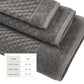 Cotton Diamond Waffle Weave Bath Towel Set - Grayson Collection