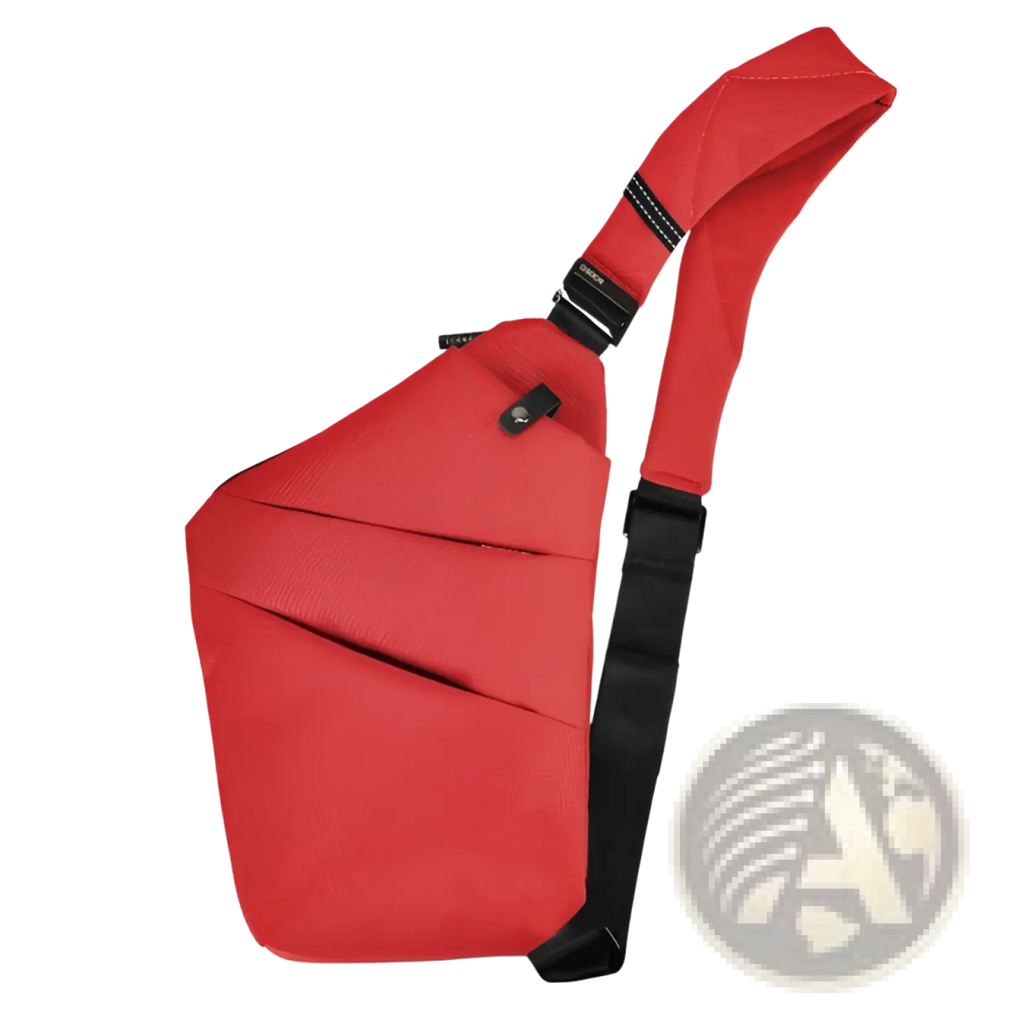 Nylon Crossbody Bag with Anti Radiation Lining
