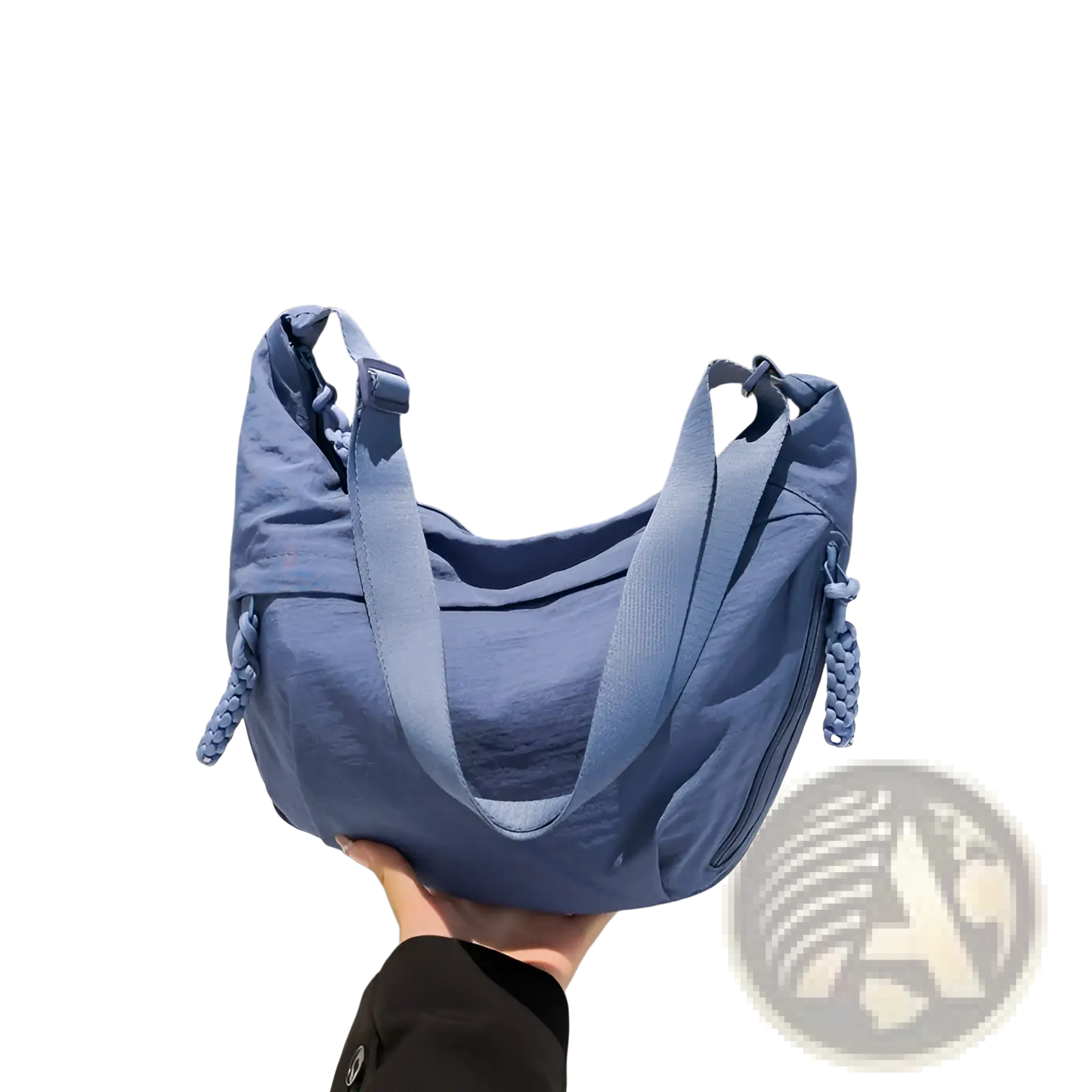 Nylon Crossbody Bag Large Capacity Hobo Shoulder Bag