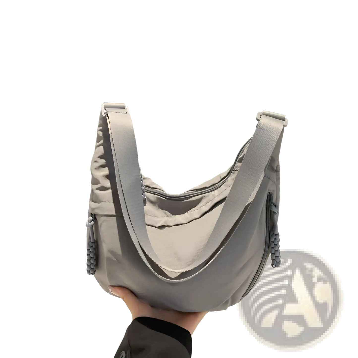 Nylon Crossbody Bag Large Capacity Hobo Shoulder Bag