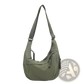 Nylon Crossbody Bag Large Capacity Hobo Shoulder Bag
