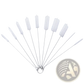 Nylon Straw Cleaning Brush Set Stainless Steel 10pc