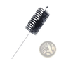Nylon Straw Cleaning Brush Set Stainless Steel 10pc