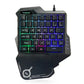 One Handed Rgb Mechanical Mini Gaming Keyboard
