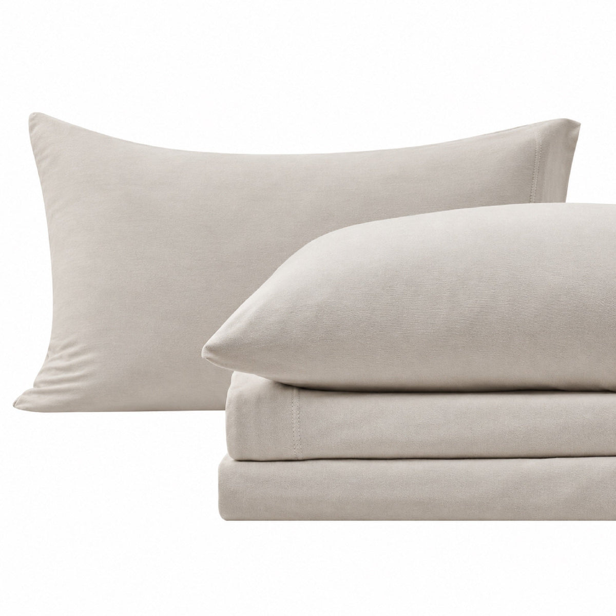 Viscose from Bamboo & Cotton Blend Jersey Knit Sheets