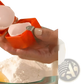 Orange Egg Opener Portable Kitchen Separator Tool