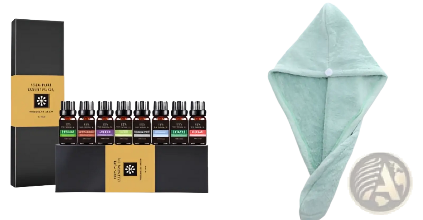 Organic Essential Oils Set 10ml Aromatherapy Gift Kit