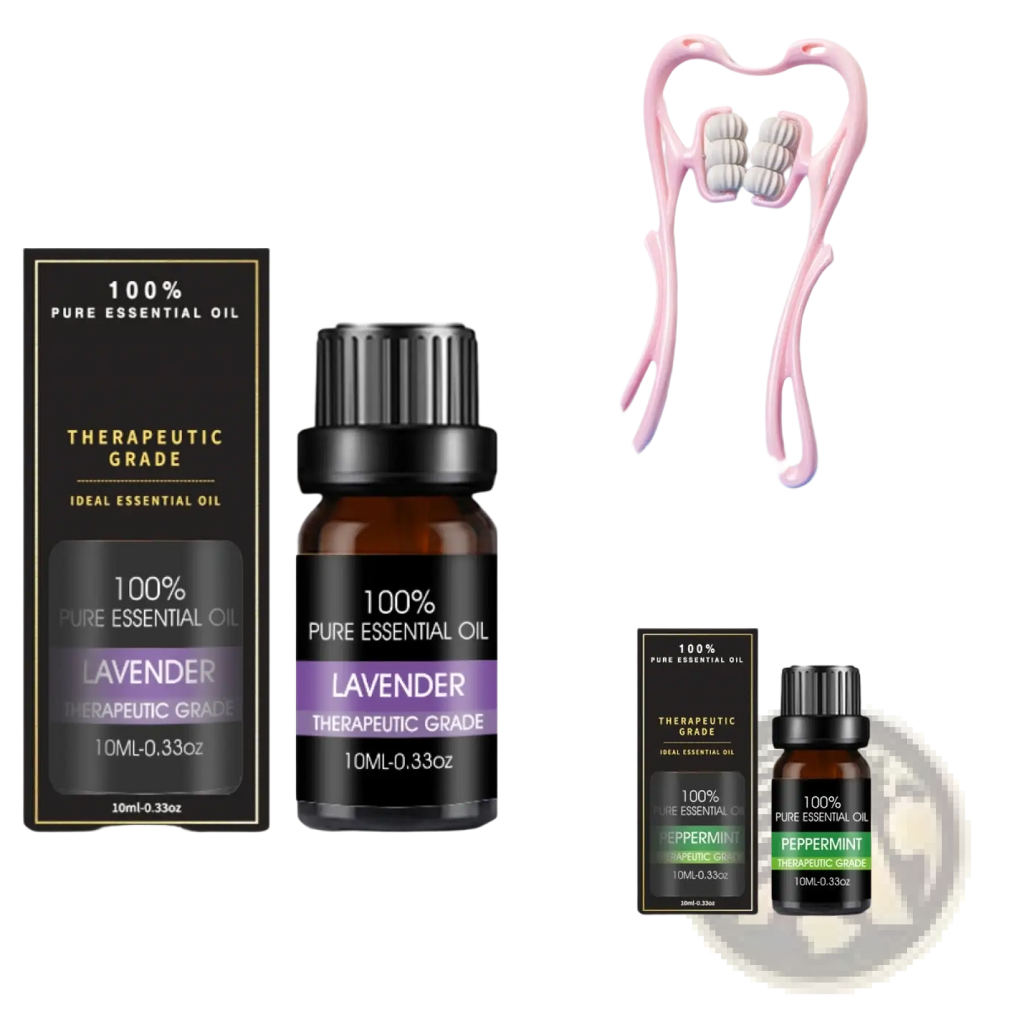 Organic Essential Oils Set 10ml Aromatherapy Gift Kit