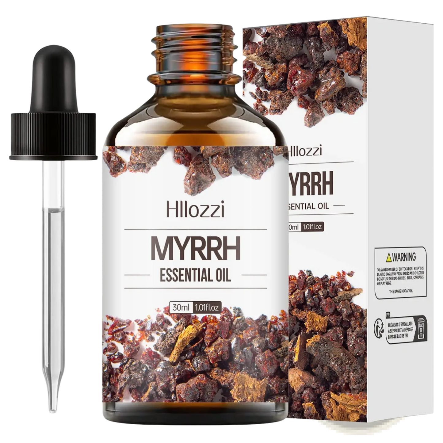 Organic Myrrh and Wintergreen Essential Oil 30ml