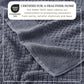 Cotton Diamond Waffle Weave Bath Towel Set - Grayson Collection