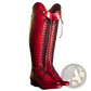 Over the Knee Leather Studded Riding Boots