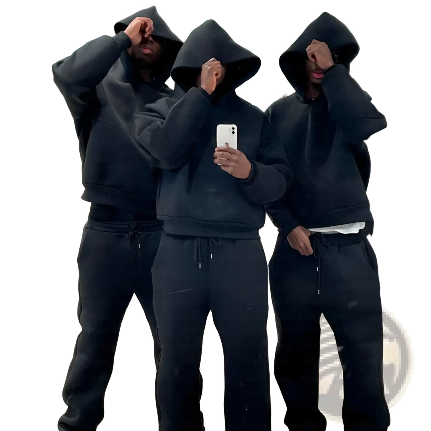 Oversized Unisex Streetwear Hoodie and Sweatpants Set