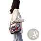 Oxford Cloth Floral Messenger Bag Retro Shoulder Purse