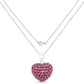 8.58 Carat Genuine Ruby .925 Sterling Silver Pendant