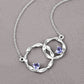 0.38 Carat Genuine Tanzanite .925 Sterling Silver Pendant
