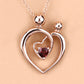 0.32 Carat Genuine Garnet .925 Sterling Silver Pendant