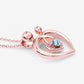 0.28 Carat Genuine Swiss Blue Topaz .925 Sterling Silver Pendant