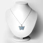 4.84 Carat Genuine Swiss Blue Topaz .925 Sterling Silver Pendant