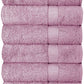 Set of 6 Hotel & Spa 100% Cotton Bath Towels 27x52 inch