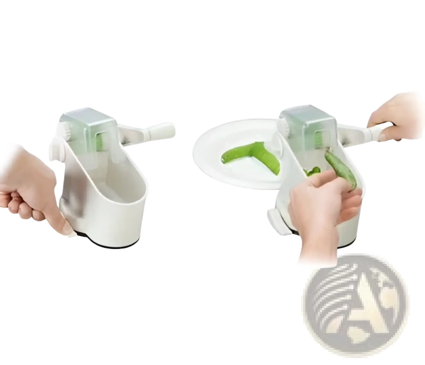 Pea Peeler Manual Hand Crank Vegetable Sheller Tool