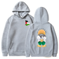 Peace Dove Palestinian Keffiyeh Graphic Streetwear Hoodie