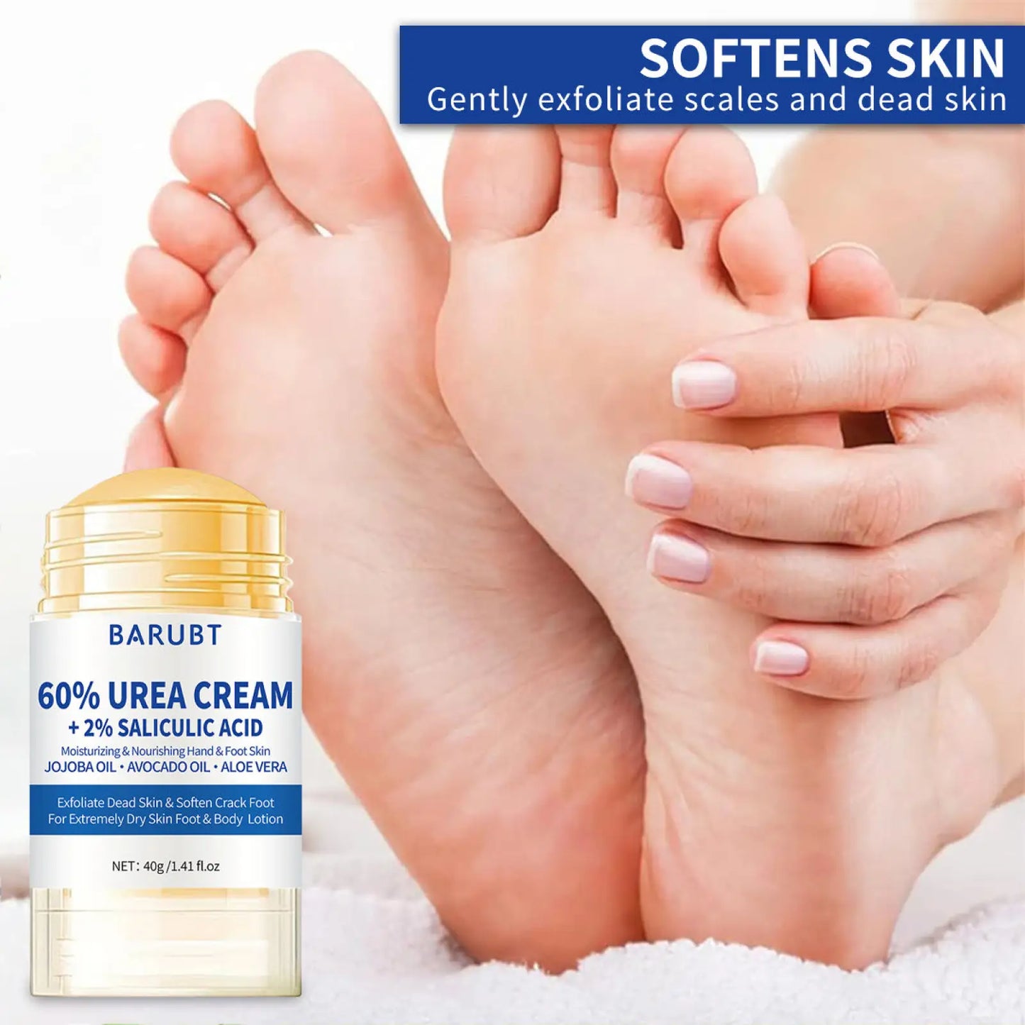 Peach Moisturizing Hand and Foot Care Cream Stick 72g