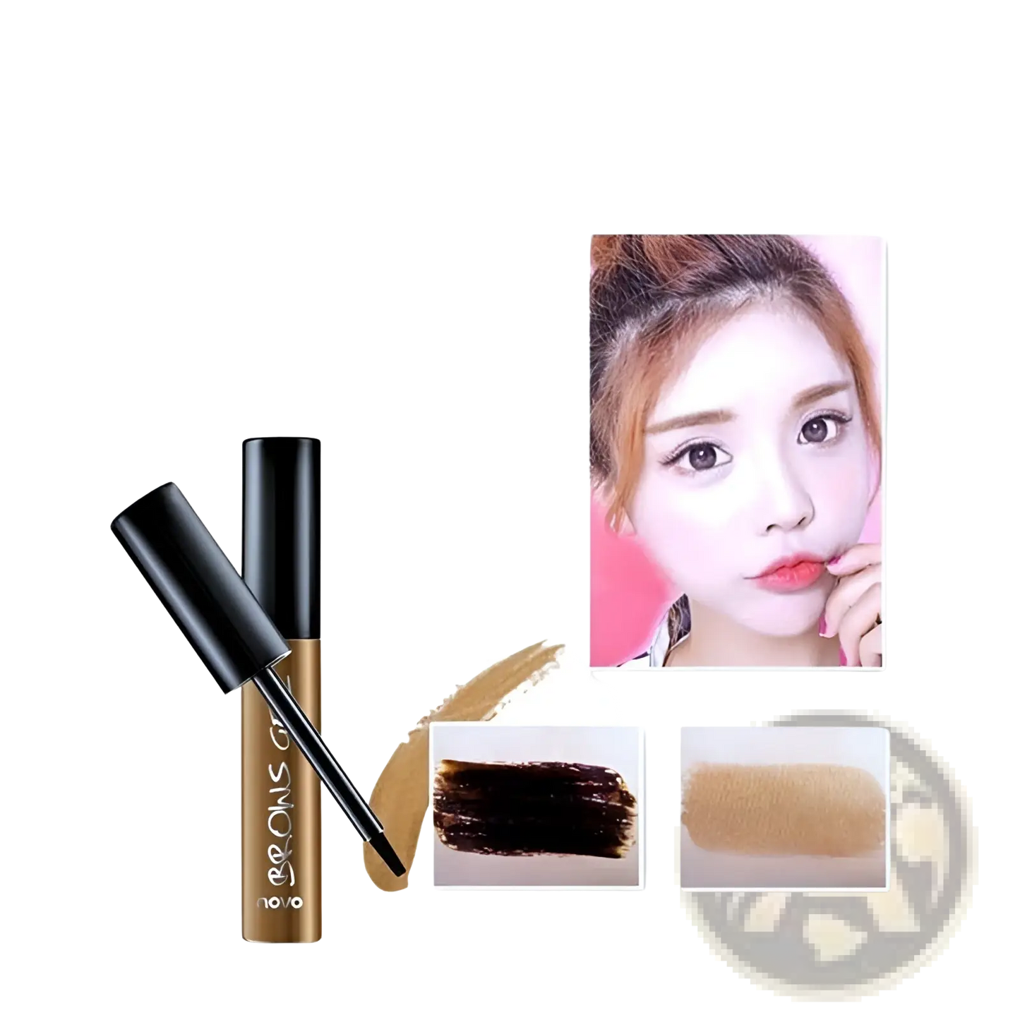 Peel off Eyebrow Tattoo Tint Waterproof Gel Kit