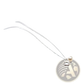 Personalized S925 Silver Shell and Pearl Pendant Necklace