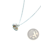 Personalized S925 Silver Shell and Pearl Pendant Necklace