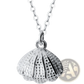 Personalized S925 Silver Shell and Pearl Pendant Necklace