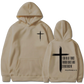 Philippians 4:13 Cross Graphic Men's Pullover Hoodie
