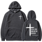 Philippians 4:13 Cross Graphic Men's Pullover Hoodie