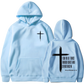 Philippians 4:13 Cross Graphic Men's Pullover Hoodie