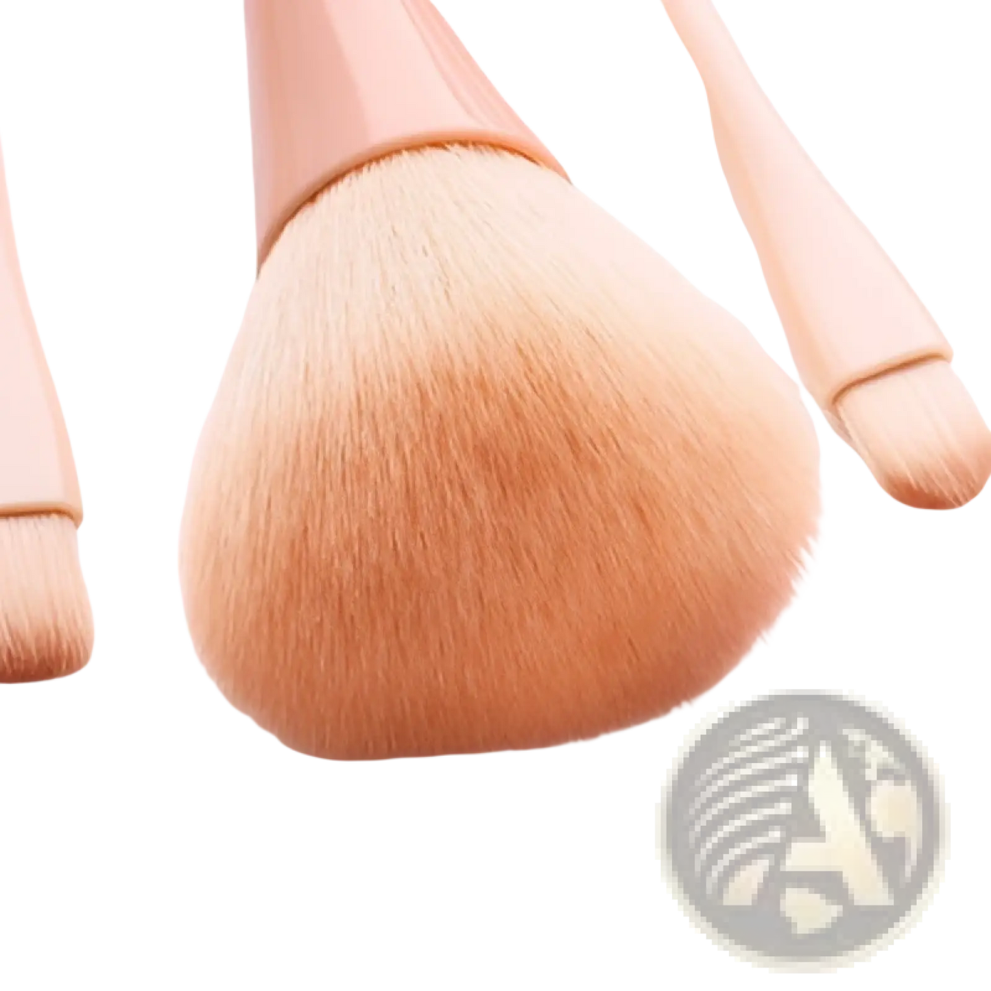 Pink Makeup Brush Set 10pc Professional Nylon Tools