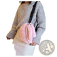 Plush Faux Fur Fanny Pack Crossbody Messenger Bag