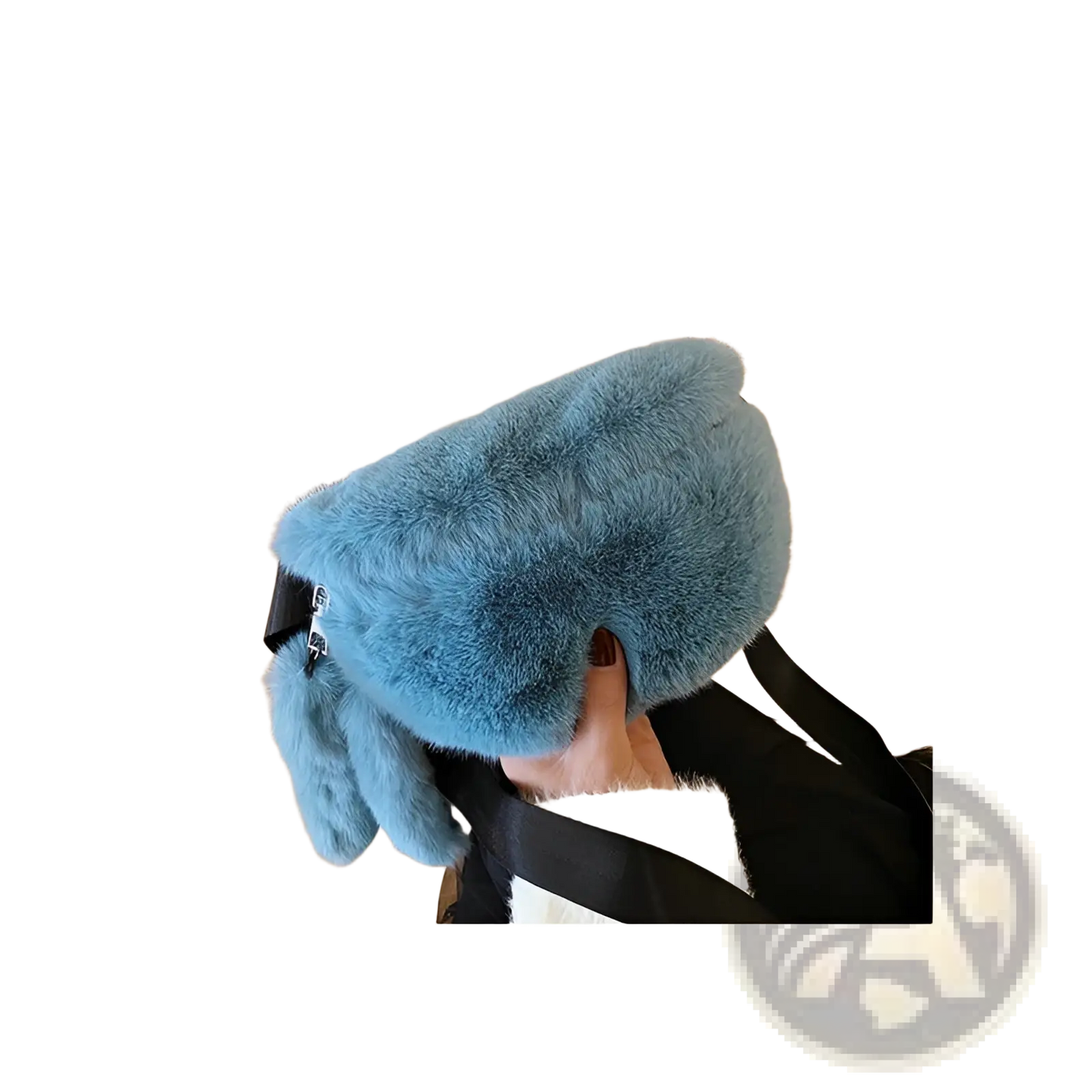 Plush Faux Fur Fanny Pack Crossbody Messenger Bag